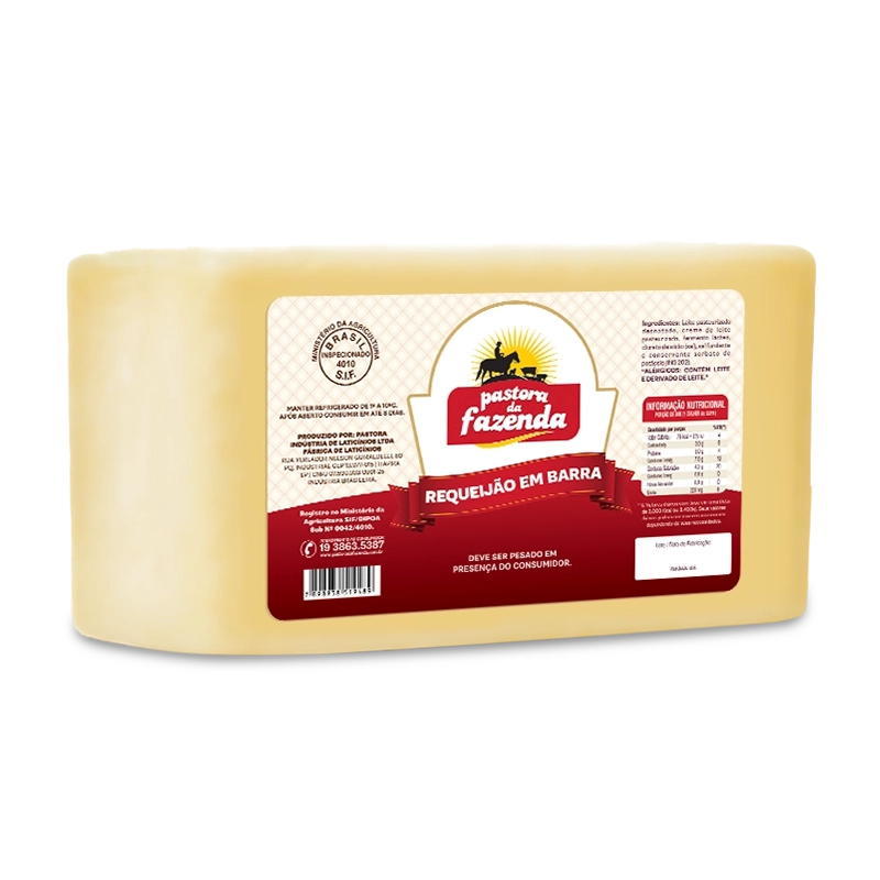 Requeijão em Barra 3kg